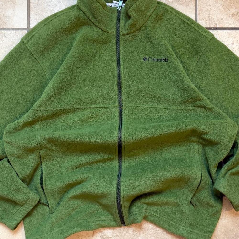 Columbia Sportswear Company Zip Up Fleece Jacket - Size L
